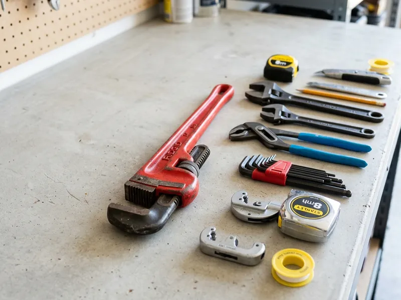 Professional plumbers in Farnsworth, TX equipped with top-tier tools for residential and commercial plumbing services.
